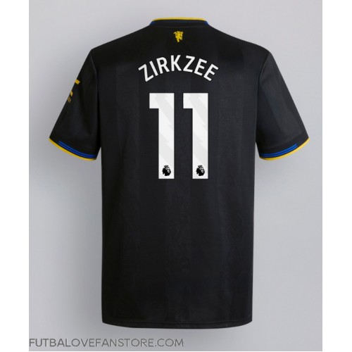 Manchester United Joshua Zirkzee #11 Tretí futbalový dres 2025-26 Krátky Rukáv Manchester United Joshua Zirkzee #11 Tretí futbalový dres 2025-26 Krátky Rukáv